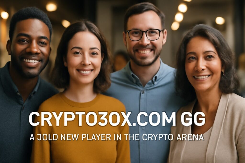 Crypto30x.com GG: A Bold New Player in the Crypto Arena